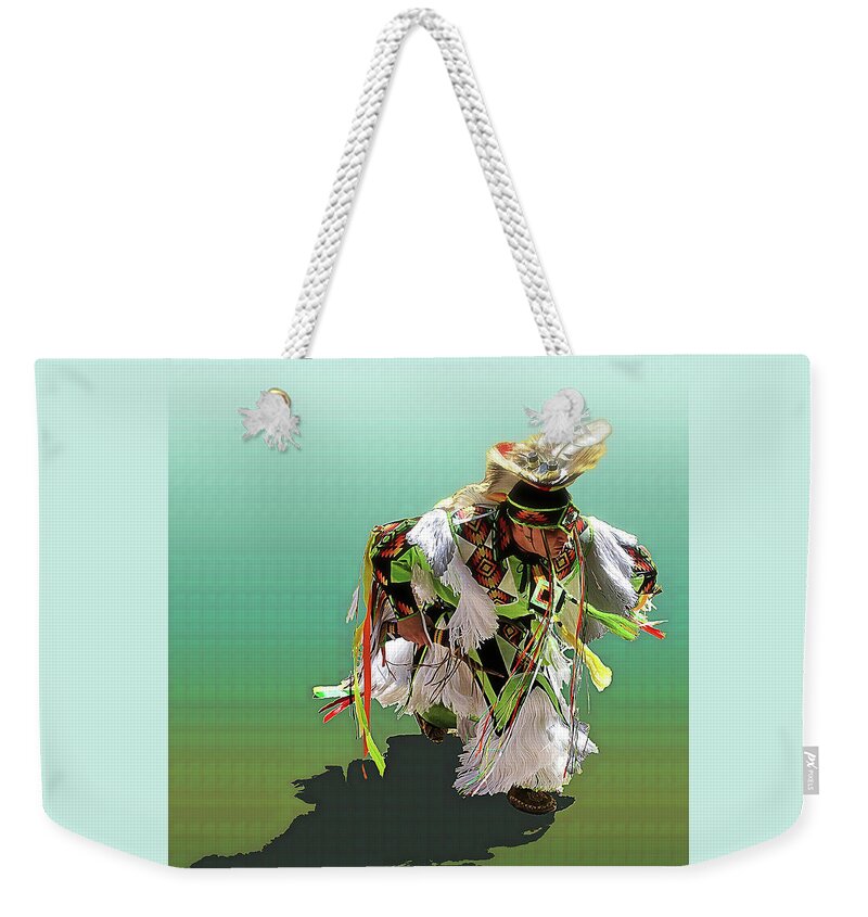 Estanbah Weekender Tote Bag featuring the photograph Crop Dance by Al Judge