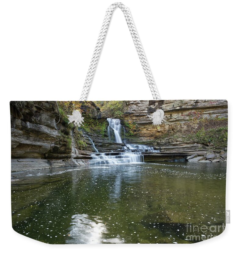 Cummins Falls State Park Weekender Tote Bag featuring the photograph Cummins Falls 42 by Phil Perkins