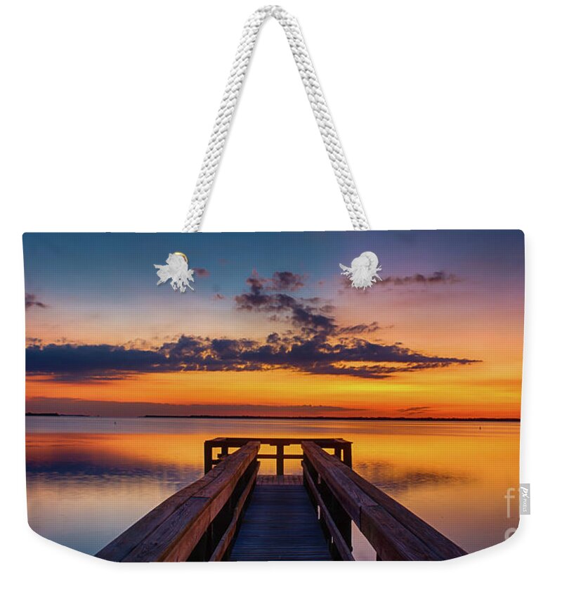  Weekender Tote Bag featuring the photograph Custom for Carolyn and Eric by Quinn Sedam