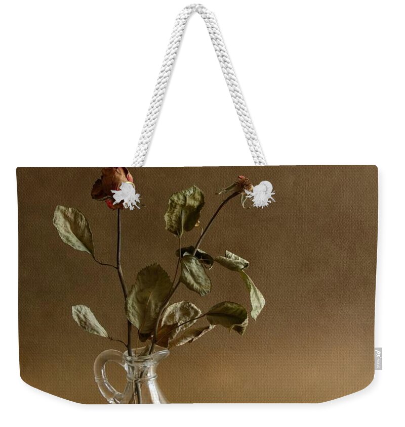 Rose Weekender Tote Bag featuring the photograph Cycles by Mark Fuller