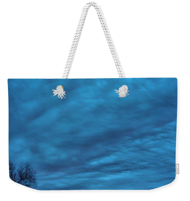 Sunrise Weekender Tote Bag featuring the photograph Dawn of a January Day by Thomas R Fletcher