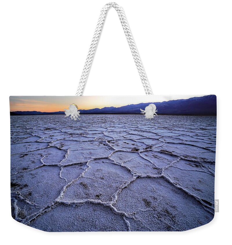 Death Valley Weekender Tote Bag featuring the photograph Death Valley Dreamscape by Brett Harvey