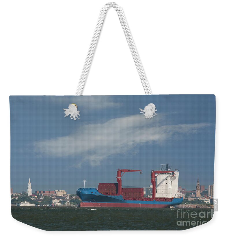 Deneb J Weekender Tote Bag featuring the photograph Deneb J - Historic Charleston South Carolina by Dale Powell
