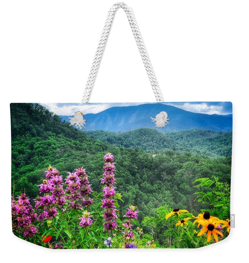  Weekender Tote Bag featuring the photograph Dinner With a View by Jack Wilson