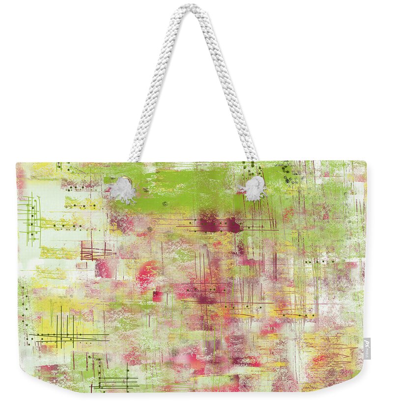 Abstract Weekender Tote Bag featuring the photograph Dissertation by Marilyn Cornwell