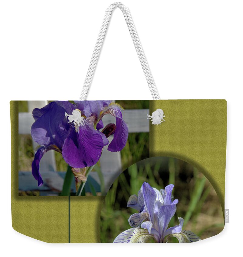 Flowers Weekender Tote Bag featuring the photograph Distant Cousins by Kae Cheatham