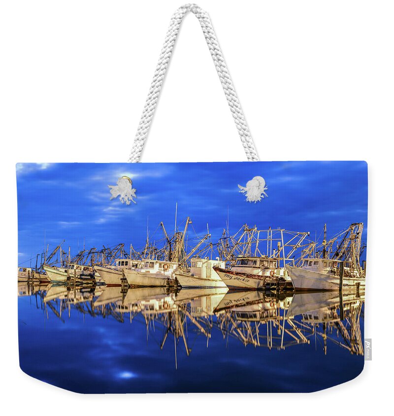 Fulton Weekender Tote Bag featuring the photograph Drakkar by Christopher Rice