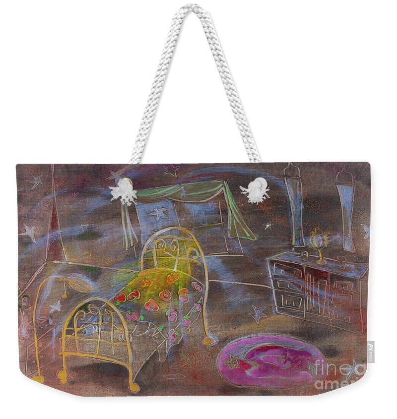 Dream Weekender Tote Bag featuring the mixed media Dream by Cherie Salerno