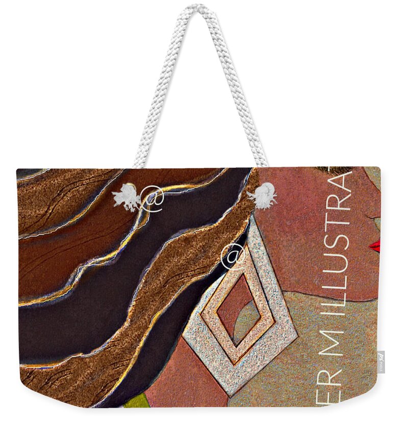 Dream Weekender Tote Bag featuring the mixed media Dream by Heather M Illustrations and Photography