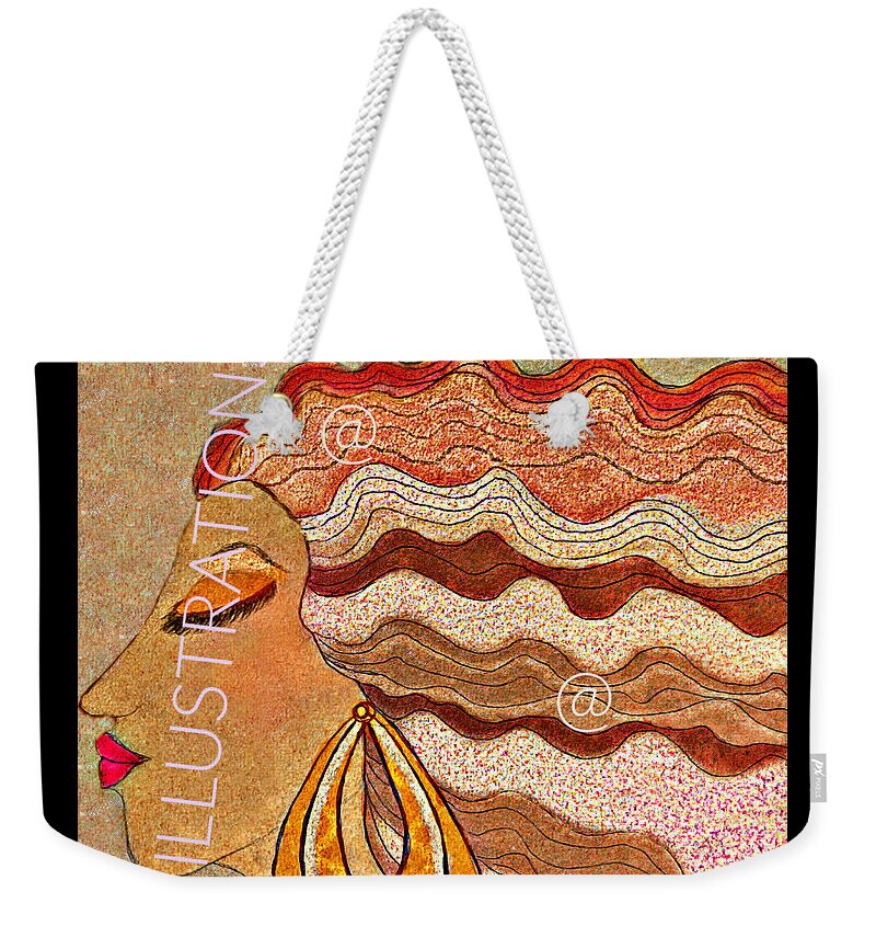 Woman Weekender Tote Bag featuring the mixed media Dream2 by Heather M Photography