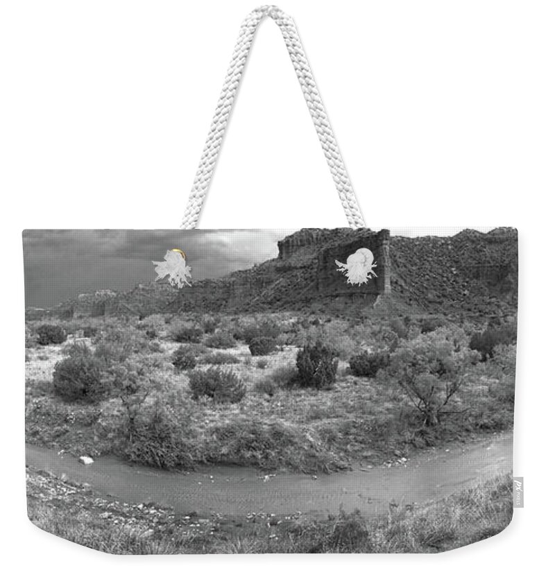 Richard E. Porter Weekender Tote Bag featuring the photograph Drought Buster, CAprock Canyons State Park, Texas by Richard Porter