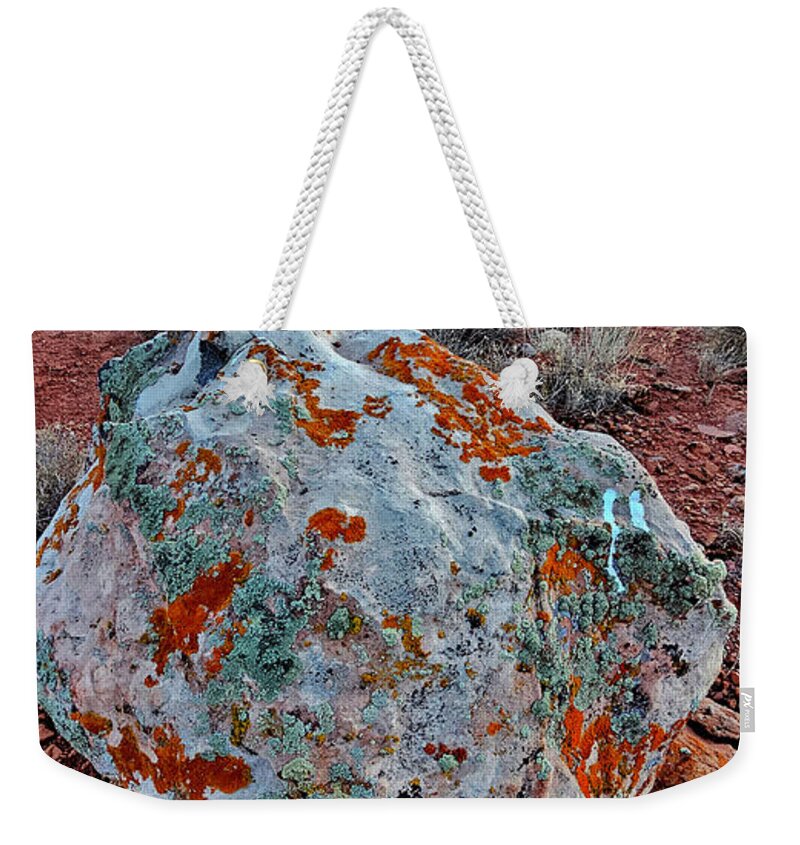 Castle Valley Weekender Tote Bag featuring the photograph Dusk Comes to Castle Valley by Ray Mathis