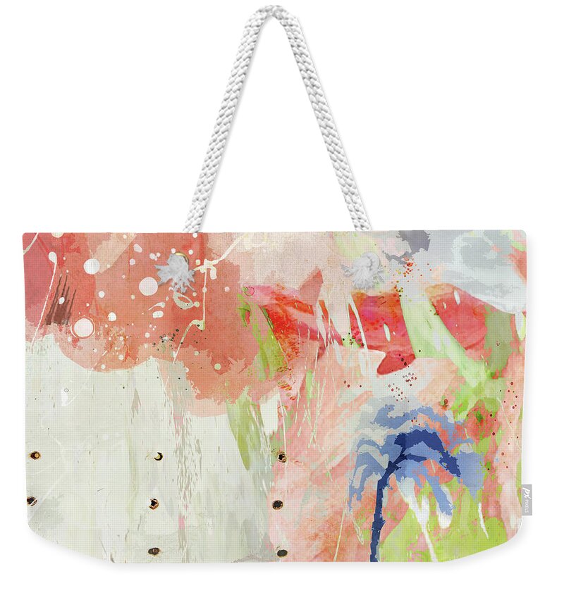 Abstract Weekender Tote Bag featuring the photograph Dutch Treat by Karen Lynch