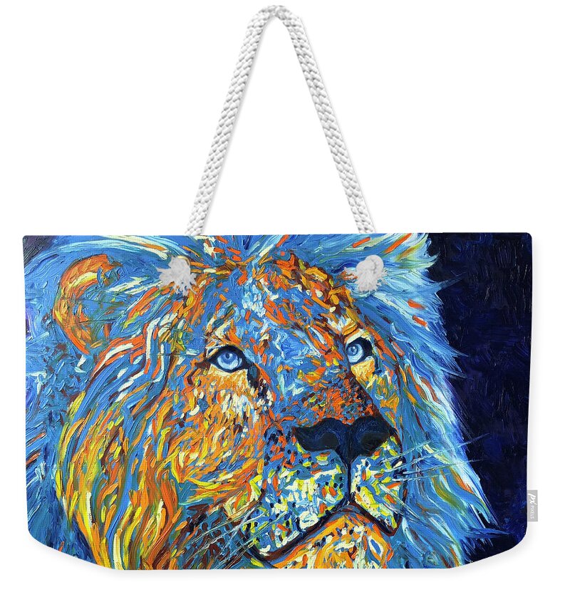  Weekender Tote Bag featuring the painting Dutchy by Chiara Magni