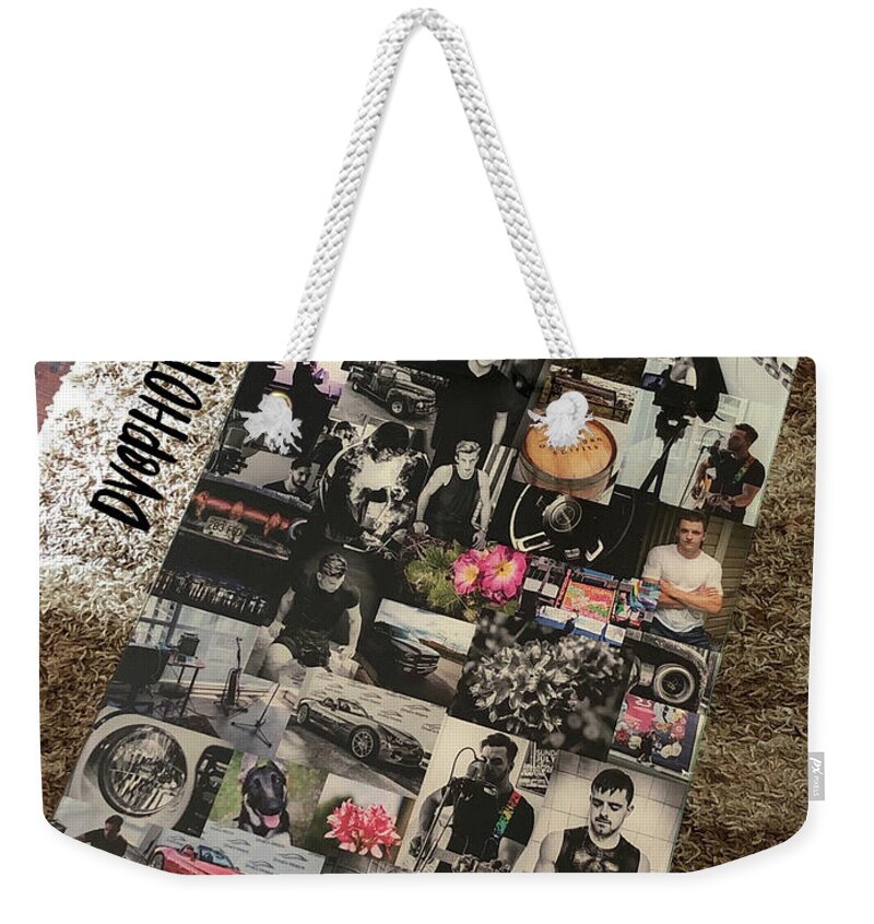 Dv8 Weekender Tote Bag featuring the photograph dv8's Coffee Table by Jim Whitley