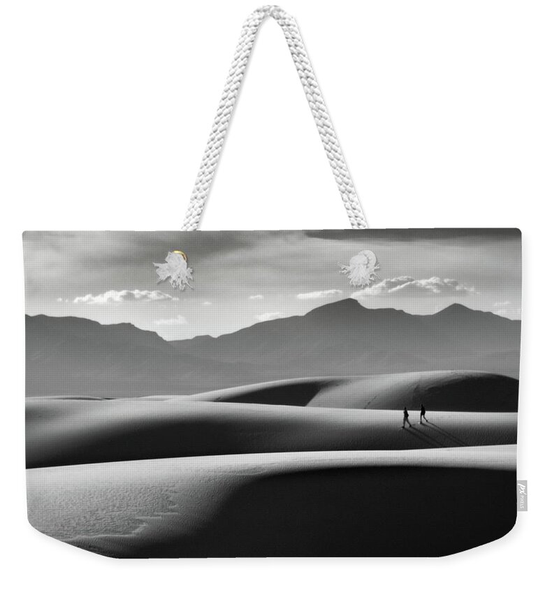 New Mexico Weekender Tote Bag featuring the photograph Each Their Own Path by Mark Gomez