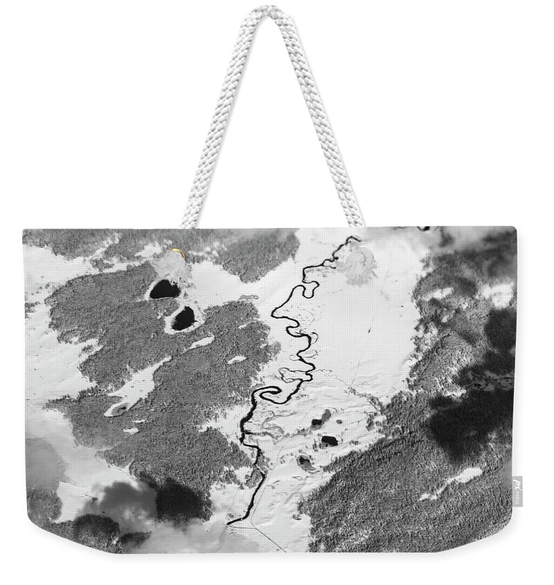 Aerial Weekender Tote Bag featuring the photograph Eagle View by Melissa Southern