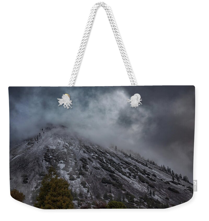 Storm Weekender Tote Bag featuring the photograph Early Spring Storm by Ryan Workman Photography