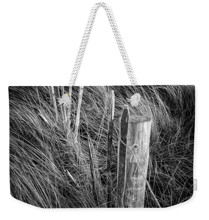 Portrush Weekender Tote Bag featuring the photograph East Strand Dunes 3 by Nigel R Bell