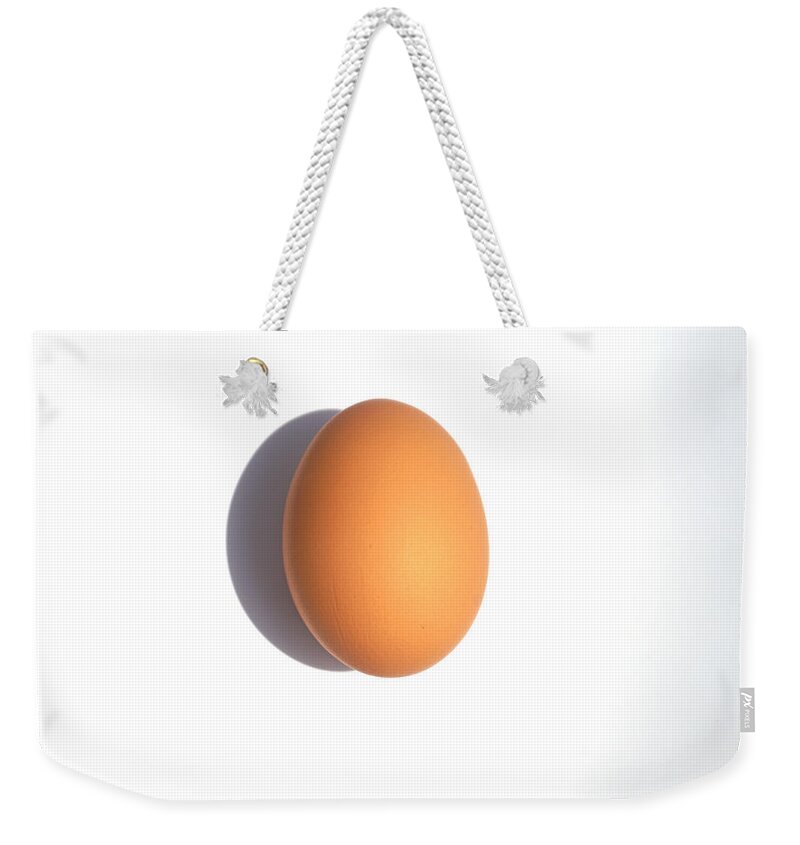Richard Reeve Weekender Tote Bag featuring the photograph Eggclypse 2 by Richard Reeve