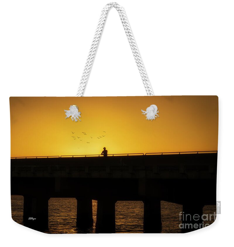 Sunset Weekender Tote Bag featuring the photograph End of Day by DB Hayes