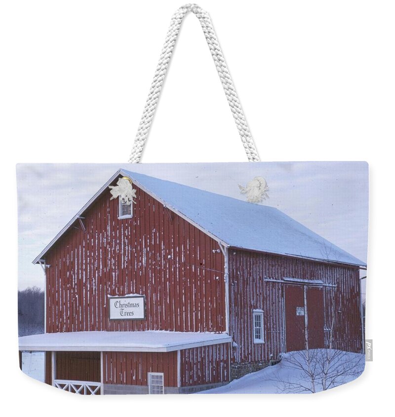 Winter Weekender Tote Bag featuring the photograph End of Season by John Anderson
