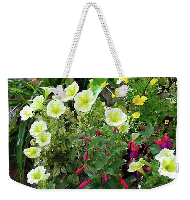 Photograph Weekender Tote Bag featuring the photograph English garden II by Carolina Prieto Moreno