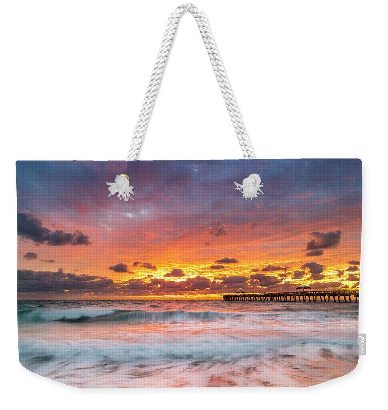 Florida Weekender Tote Bag featuring the photograph Ever Reaching by Todd Reese