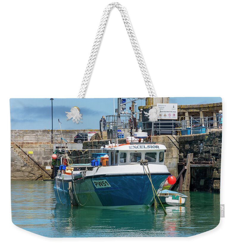Fishing Weekender Tote Bag featuring the photograph Excelsior by Steev Stamford