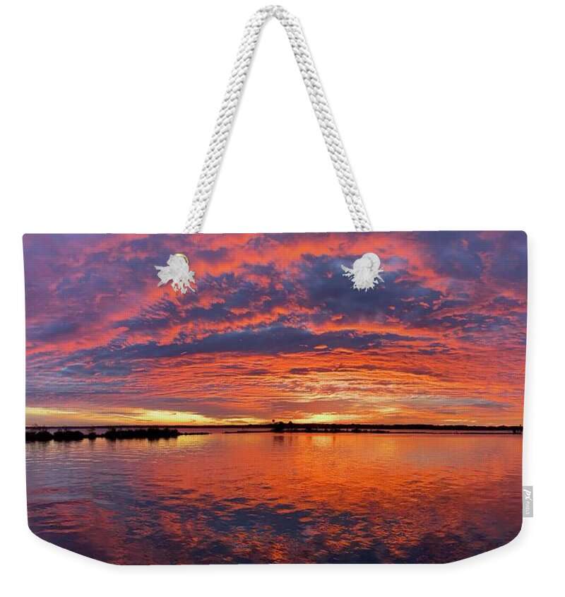 Sunrise Weekender Tote Bag featuring the photograph Eye Candy by Randall Allen