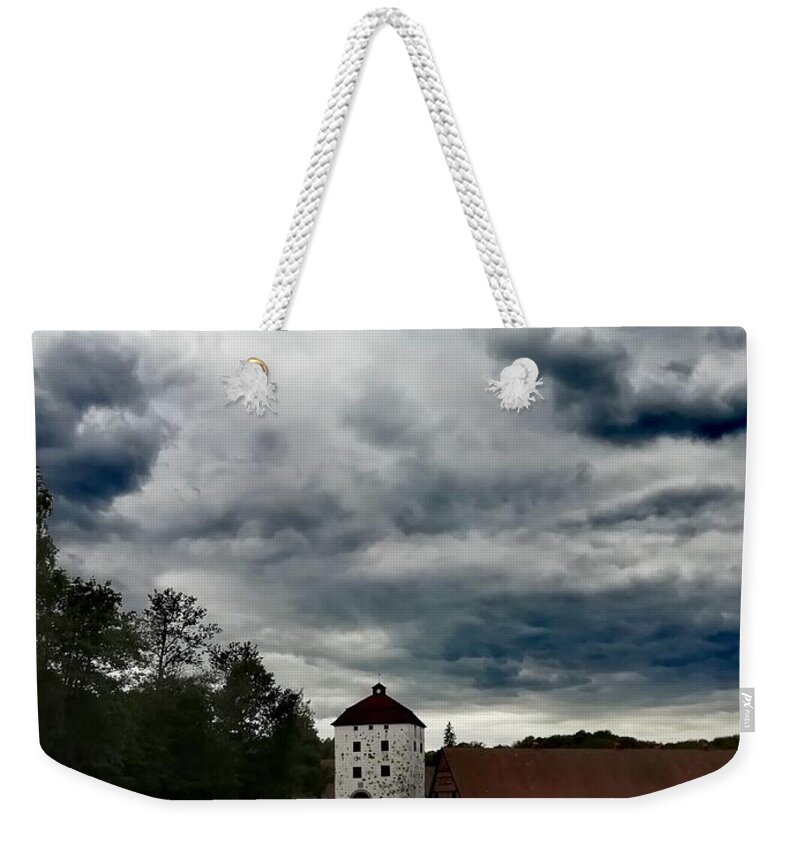 Castle Weekender Tote Bag featuring the photograph Faded Worlds by Alexandra Vusir