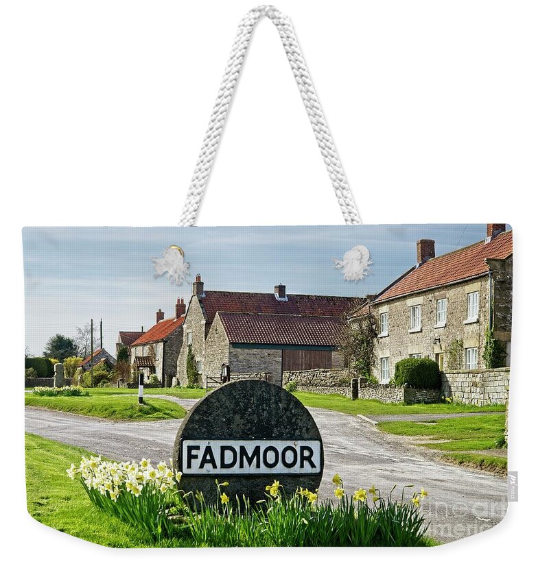 Fadmoor Village Weekender Tote Bag featuring the photograph Fadmoor Village, Yorkshire by Martyn Arnold