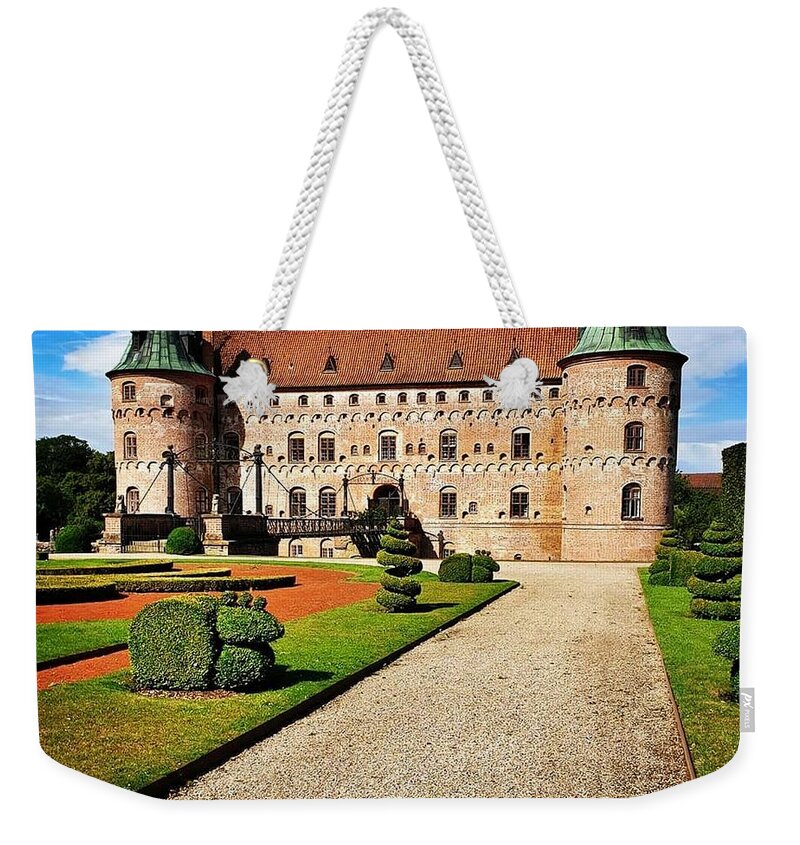 Castle Weekender Tote Bag featuring the photograph Fairy Tale Castle by Andrea Whitaker