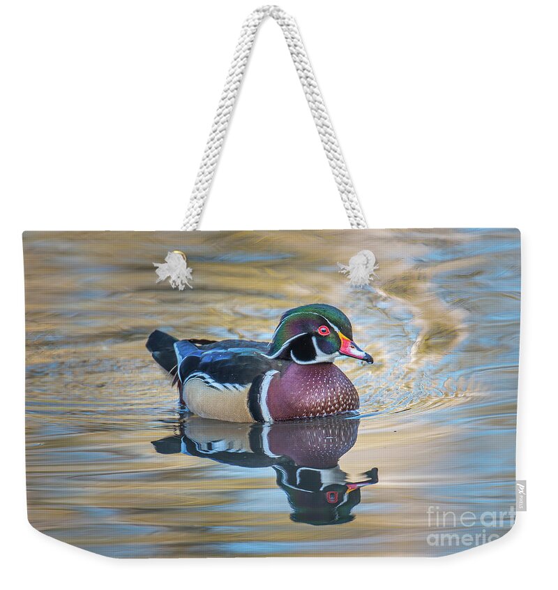 Natural Weekender Tote Bag featuring the photograph Fall Color by Craig Leaper