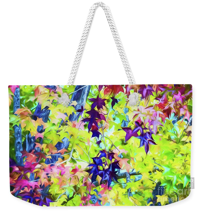 Digital Art Weekender Tote Bag featuring the photograph Fall by Sheila Smart Fine Art Photography