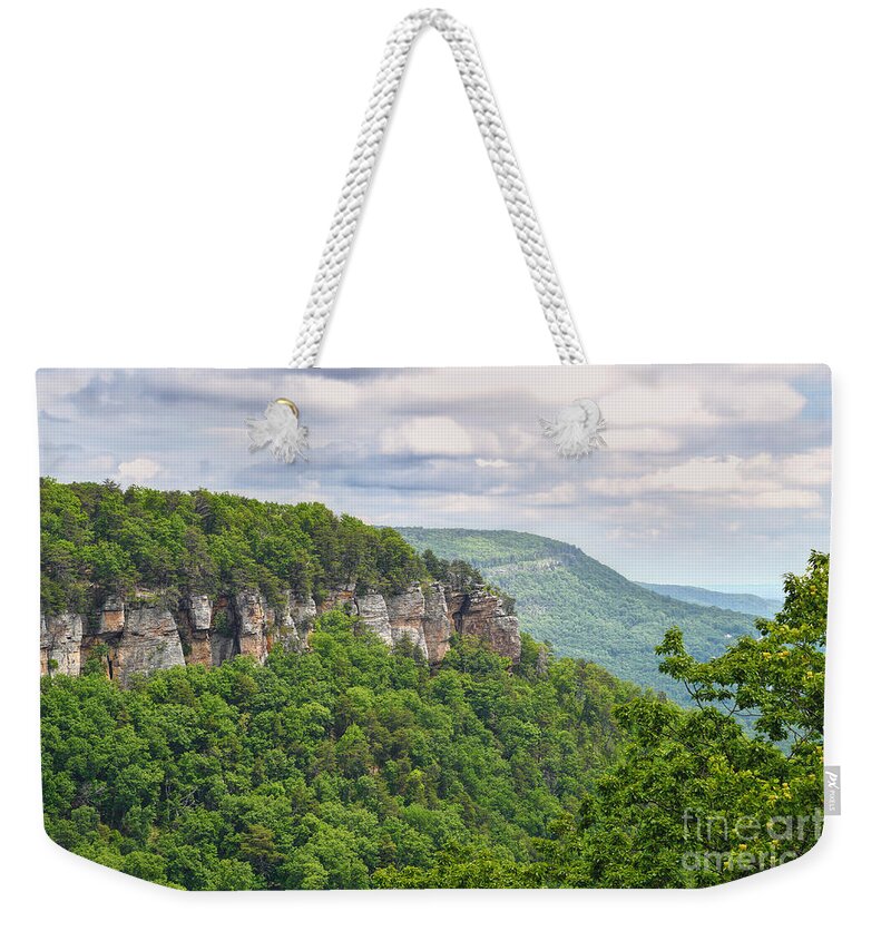 Falling Water Falls Weekender Tote Bag featuring the photograph Falling Water Falls 3 by Phil Perkins