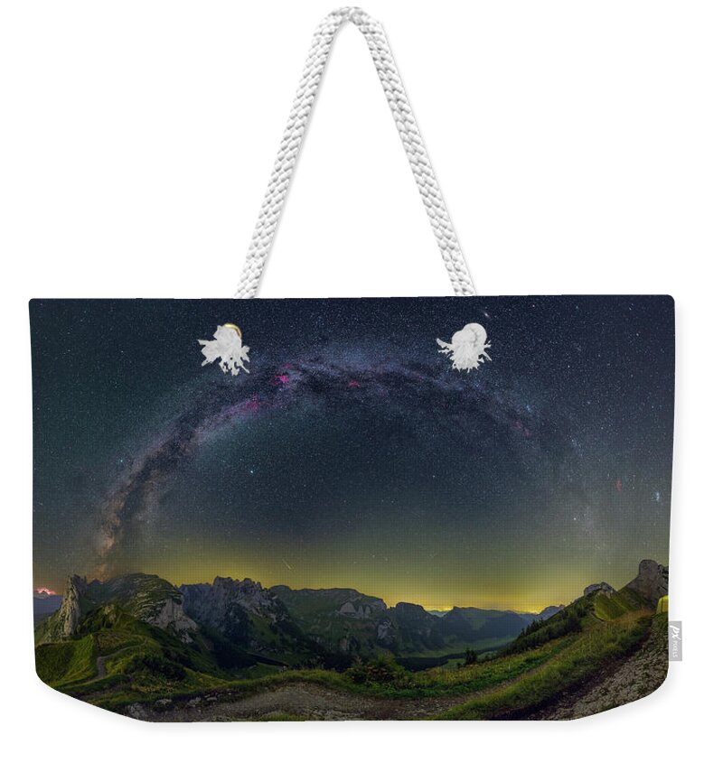 Mountains Weekender Tote Bag featuring the photograph Feeling Home by Ralf Rohner