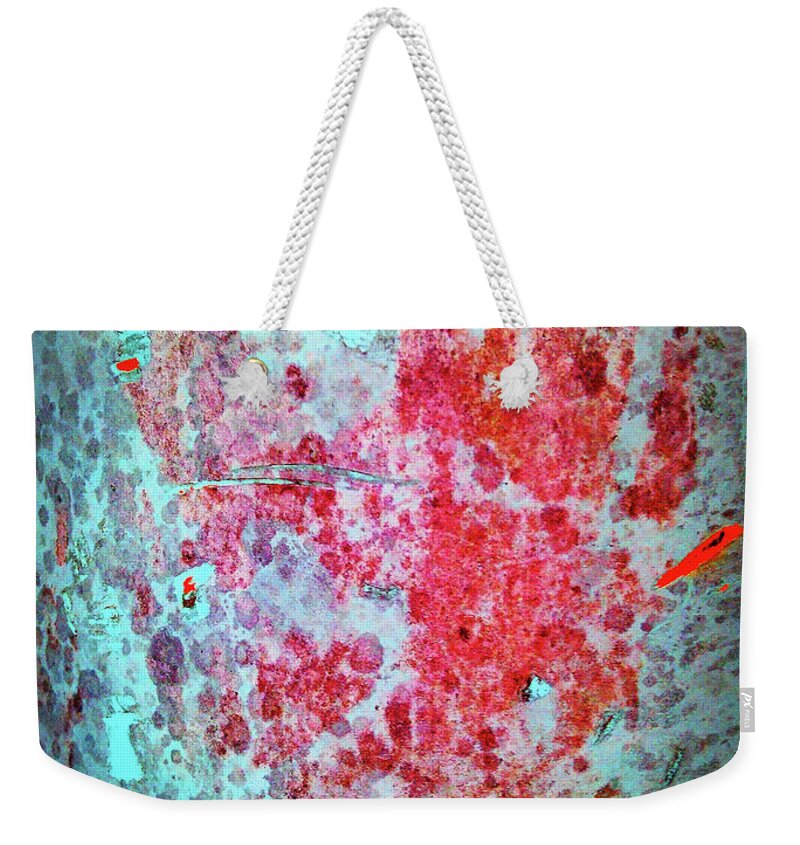 Abstract Weekender Tote Bag featuring the photograph Fever by Eena Bo