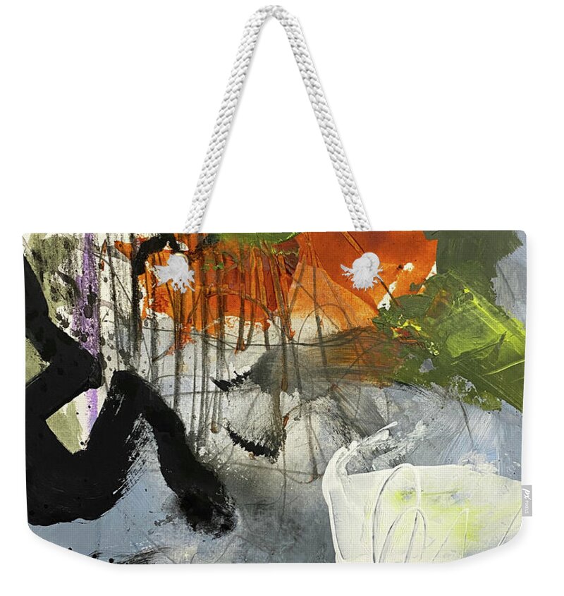 Fall Weekender Tote Bag featuring the painting Field Study by Shany Porras Art