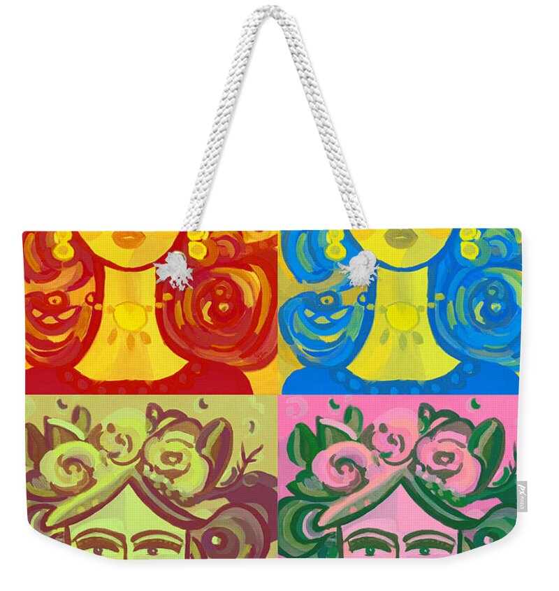 Weekender Tote Bag featuring the painting Fiesta Time 2 by Patsy Walton