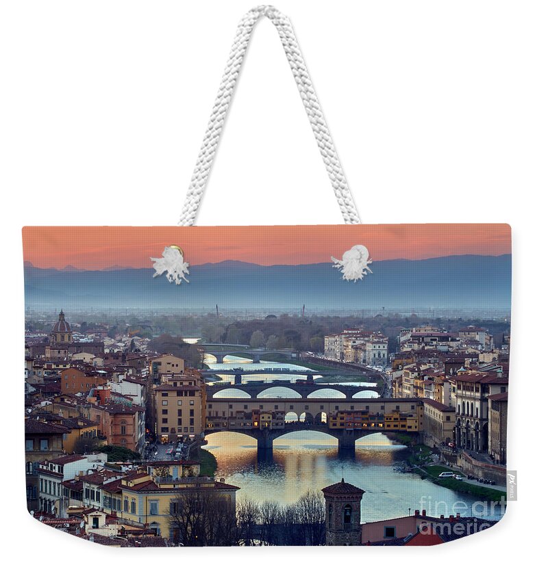 Firenze Weekender Tote Bag featuring the photograph Firenze 06 by Bernardo Galmarini