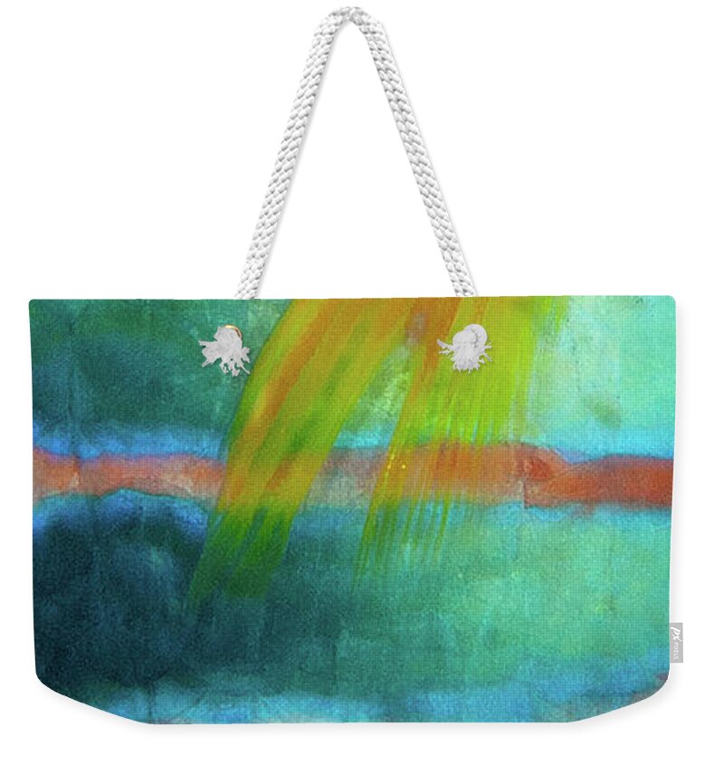Fish Weekender Tote Bag featuring the photograph Fish bands by Artesub