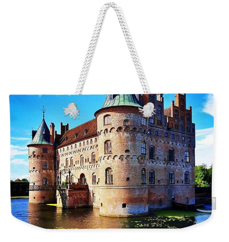 Castle Weekender Tote Bag featuring the photograph Floating Castle by Andrea Whitaker