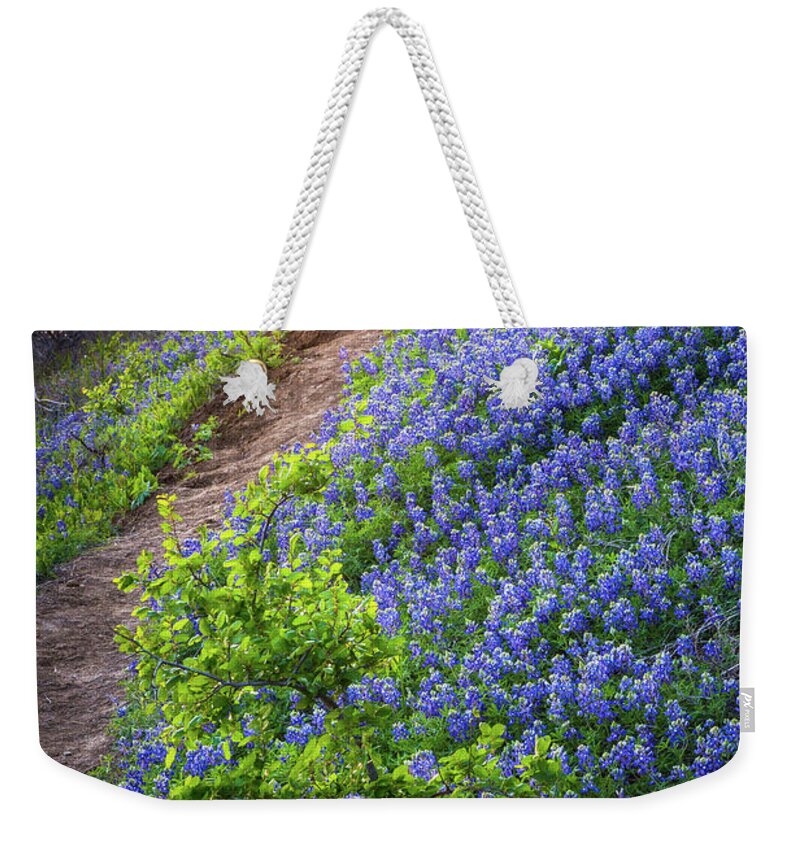 America Weekender Tote Bag featuring the photograph Flower Mound by Inge Johnsson