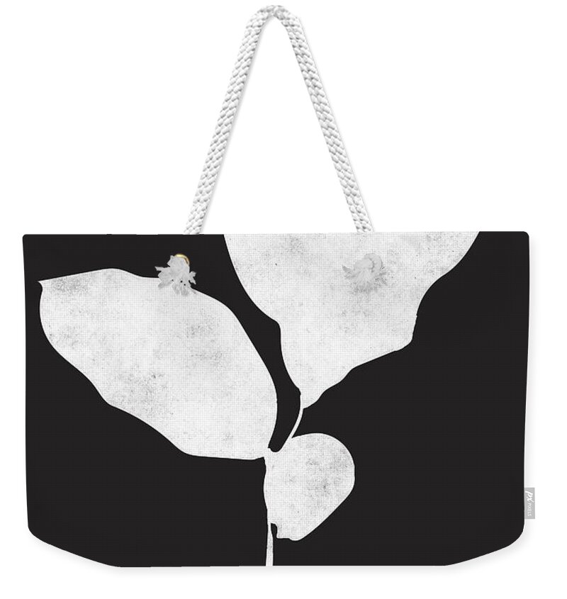 Leaf Weekender Tote Bag featuring the mixed media Foliage Silhouette 4- Art by Linda Woods by Linda Woods