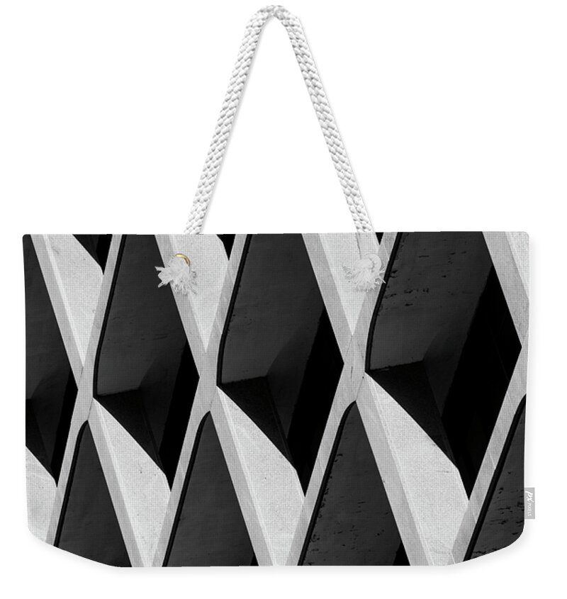 Abstract Weekender Tote Bag featuring the photograph Follow Me Through by Christi Kraft