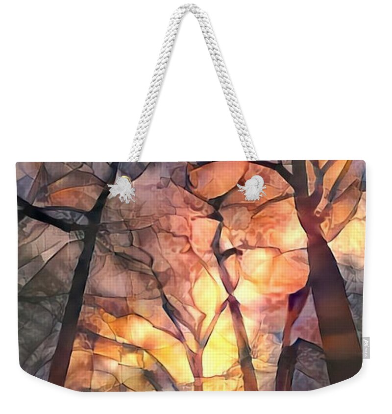 Forest Landscape Weekender Tote Bag featuring the photograph Forest Landscape Art Print by Jacob Folger