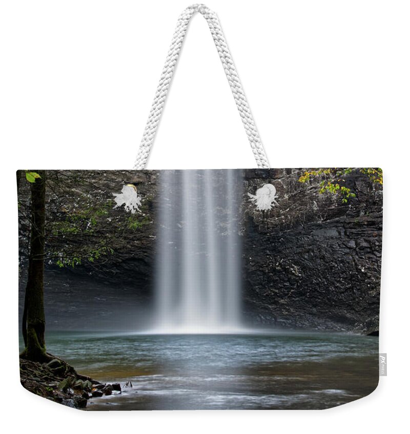 Foster Falls Weekender Tote Bag featuring the photograph Foster Falls 13 by Phil Perkins