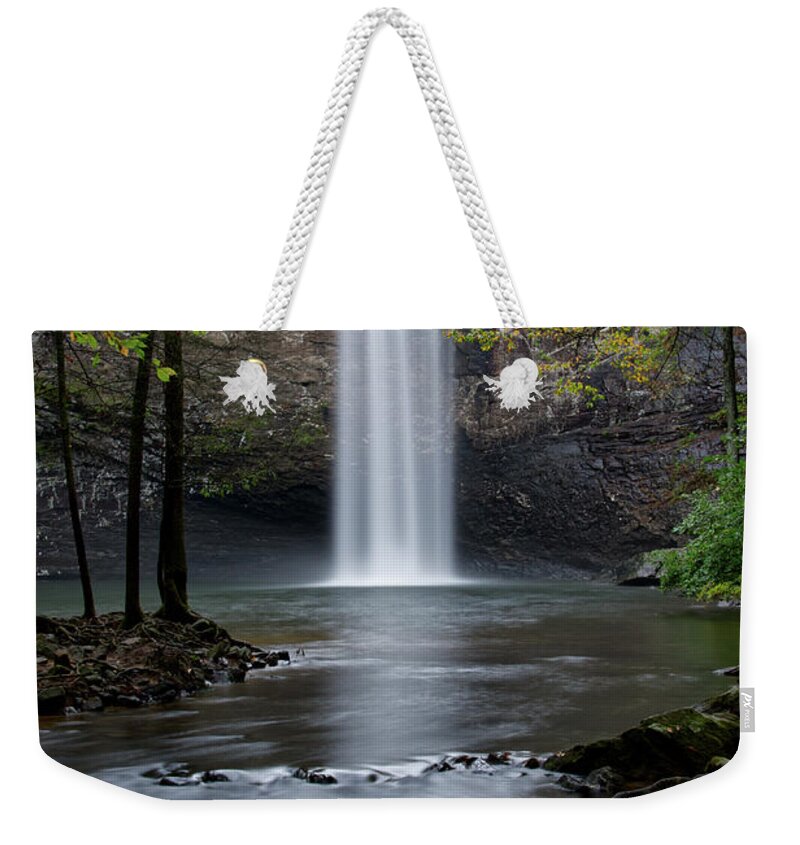 Foster Falls Weekender Tote Bag featuring the photograph Foster Falls 9 by Phil Perkins