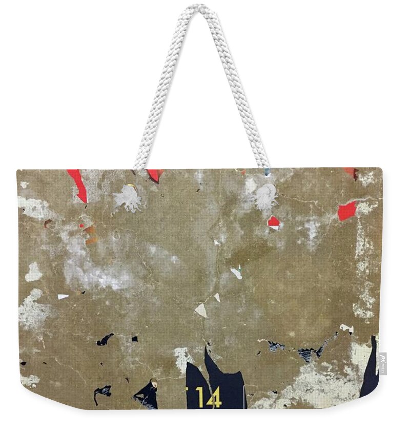 House Wall Weekender Tote Bag featuring the photograph Fourteen by Flavia Westerwelle